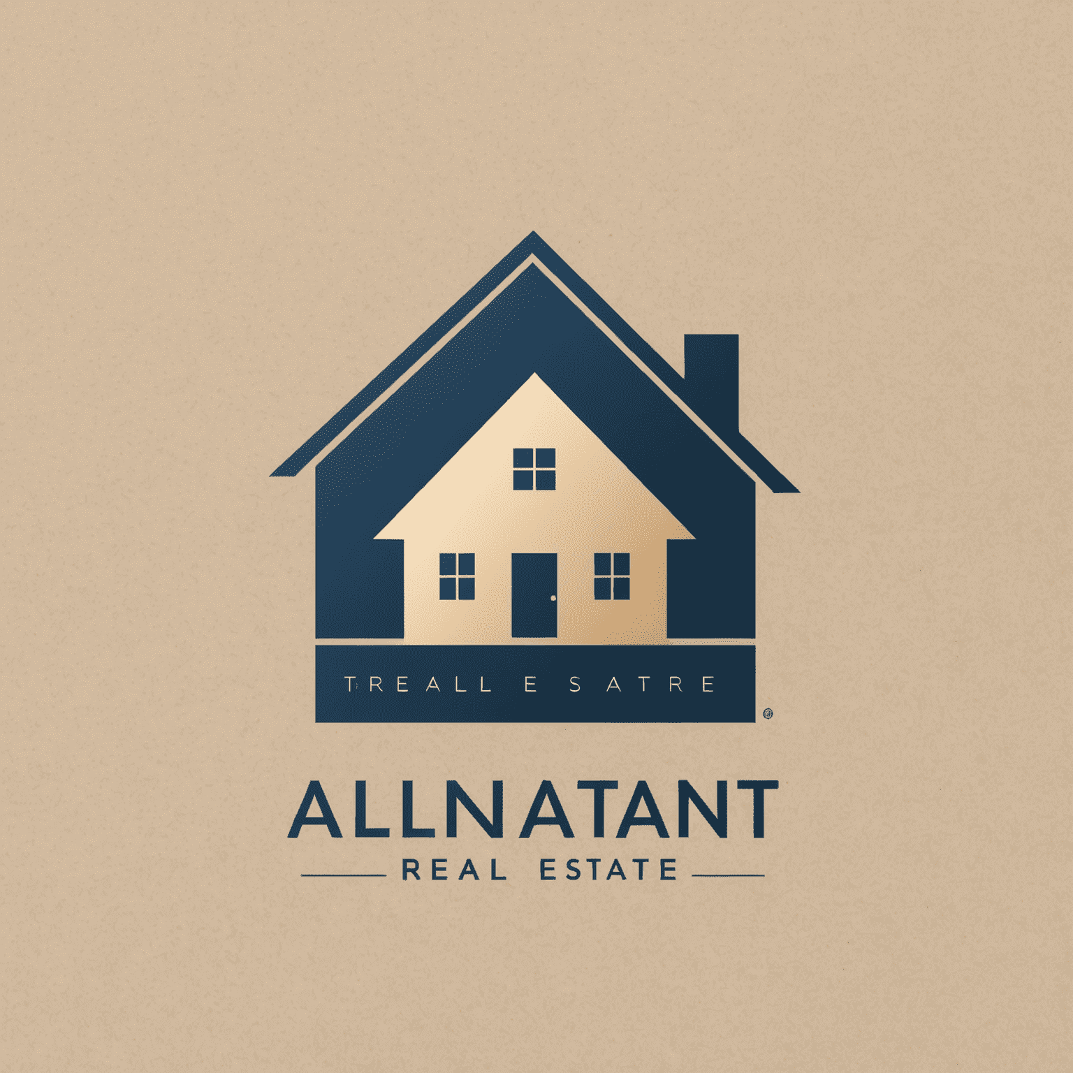 Alliant Real Estate logo featuring a modern house icon with the company name in a sleek, sans-serif font